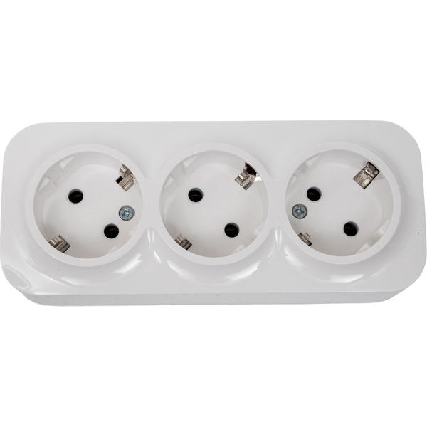 Розетка Leiden Electric Bailly 806007 (белый)