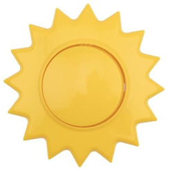 Выключатель одноклавишный KRANZ HAPPY Солнце KR-78-0617