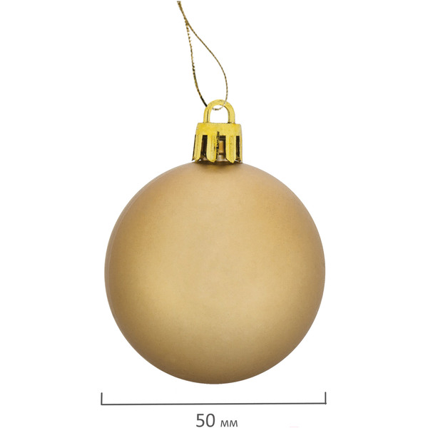 Шары ёлочные Золотая сказка 591129