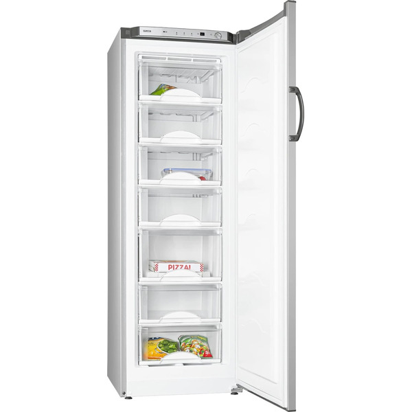 Морозильник ATLANT М-7204-180 СЕРЕБРИСТЫЙ