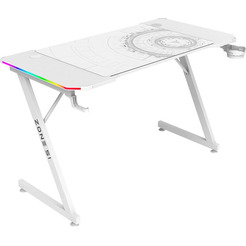 Стол компьютерный Zone51 Trine 140 RGB White Z51-T4R-WH