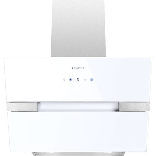 Кухонная вытяжка MAUNFELD Mersey 60 (нержавеющая сталь\белое стекло)