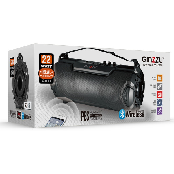 Беспроводная колонка Ginzzu GM-985B
