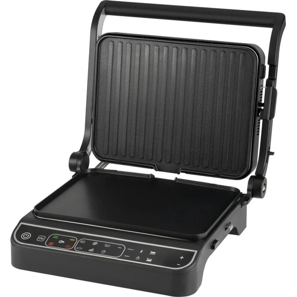 Электрогриль Hyundai HYG-7000 серебристый/черный