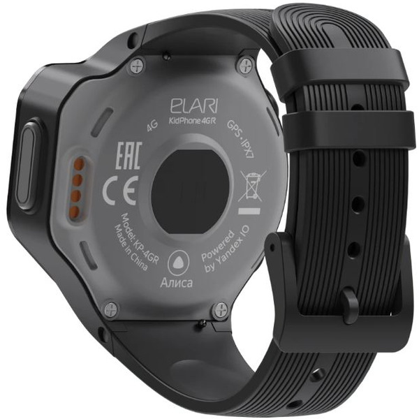 Умные часы ELARI KidPhone 4GR (черный)