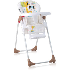 Стульчик для кормления Lorelli Oliver White Beige Giraffe