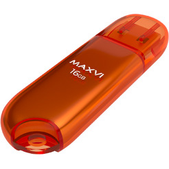 USB флеш-накопитель Maxvi P1 16GB (оранжевый)