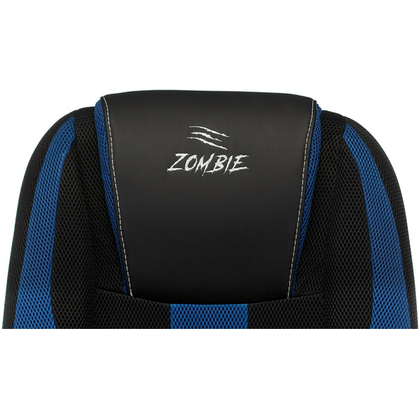 Кресло игровое Zombie 9 (1583708) черный/синий