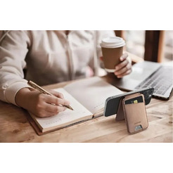 Кошелек-кардхолдер Momax 1-Wallet SR29L2 (Sandstone)