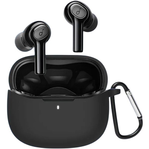 Чехол Bingo Silicone для Anker Soundcore R100/Life Note i (черный)