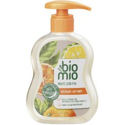 Жидкое мыло BioMio Апельсин и Бергамот. 300 мл.