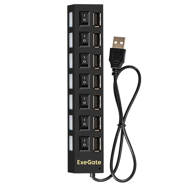 USB-хаб ExeGate DUB-72SW EX293978RUS