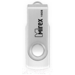 USB Flash MIREX Swiwel White 16GB (13600-FMUSWT16)
