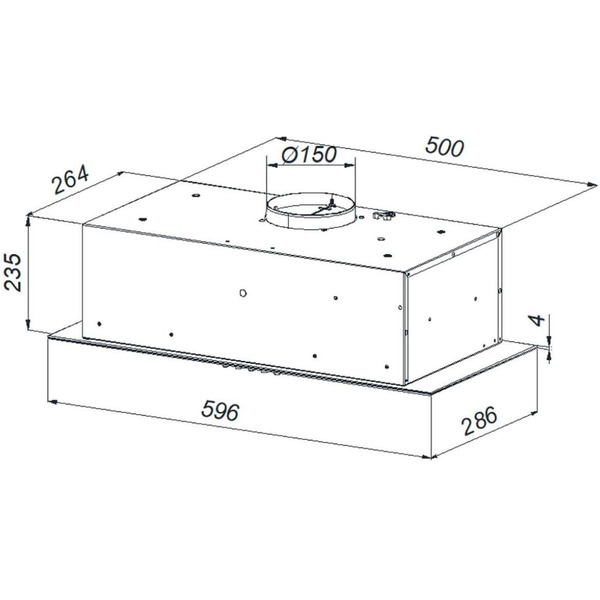 Вытяжка Weissgauff Aura 900 BL