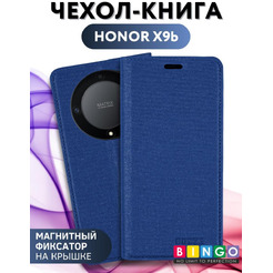 Чехол-книга Bingo Book для HONOR X9b Синий