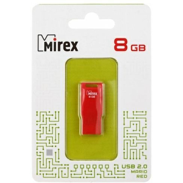 USB Flash Mirex Mario 8GB (красный)