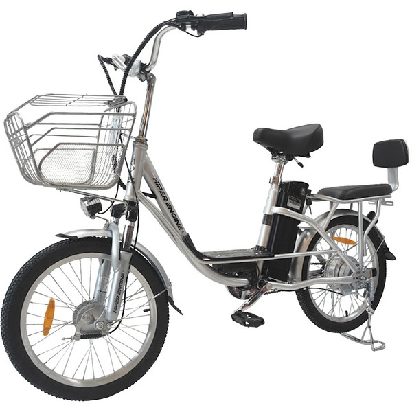 Электровелосипед HIPER ENGINE NOVA D2 SILVER