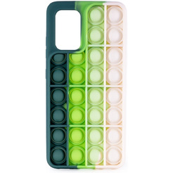 Задняя накладка CASE Pop It Samsung Galaxy A32 (4G) зелено-серый