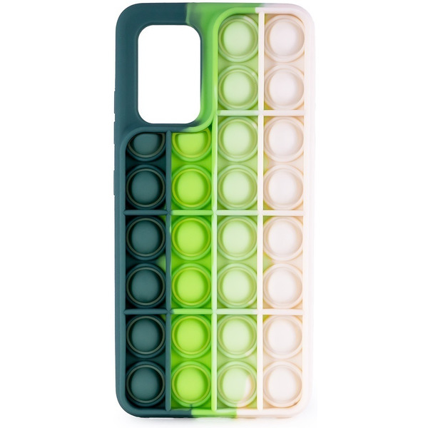 Задняя накладка CASE Pop It Samsung Galaxy A32 (4G) зелено-серый