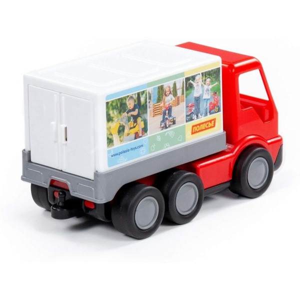 Автомобиль-фургон трёхосный Полесье 92274 Базик