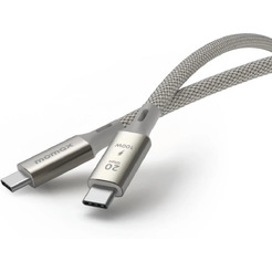 Кабель Momax DC31L USB 3.2 Gen 2x2 Type-C - USB 3.2 Gen 2x2 Type-C (1 м, титановый)