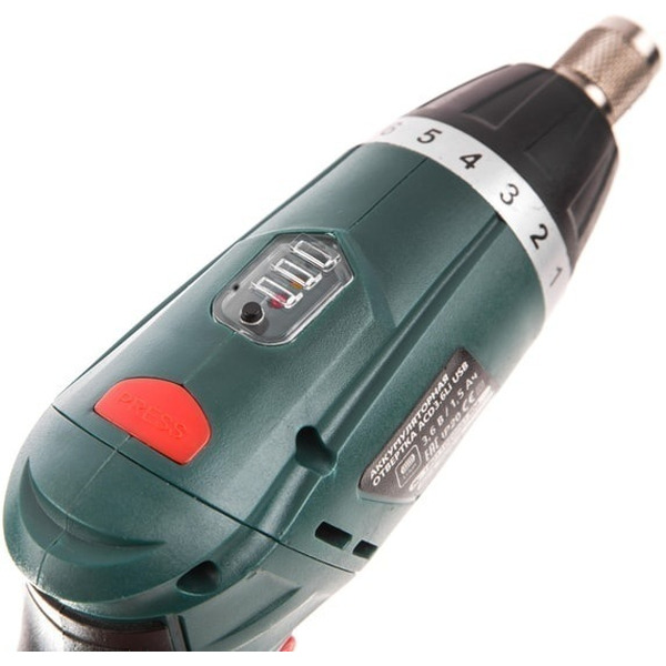 Отвертка аккумуляторная Hammer ACD3.6Li USB 545454