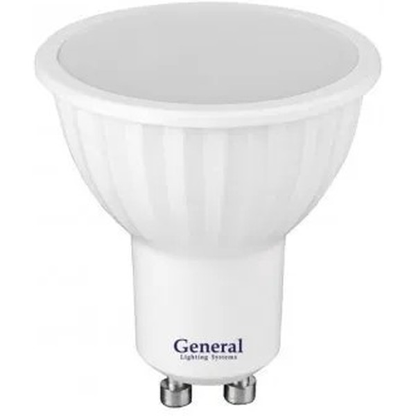 Лампа светодиодная General GLDEN-MR16-B-12-230-GU10-4000 661464