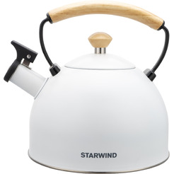 Чайник металлический Starwind SW-CH1712 (белый)