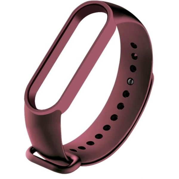 Ремешок CASE Mi Band 5/6 марсала