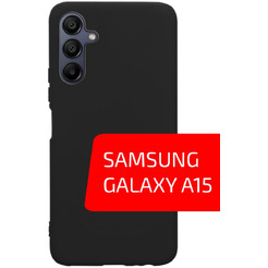 Накладка AKAMI Matt TPU для Samsung Galaxy A15 Черный (34234)