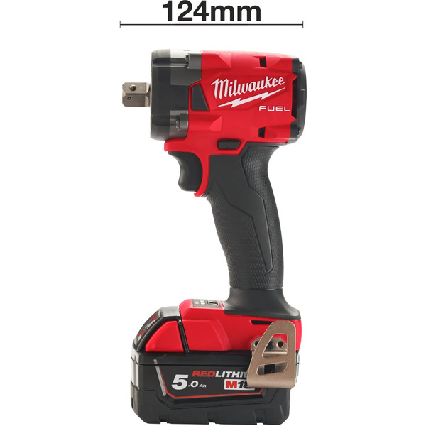 Гайковерт Milwaukee M18 FIW2P12-502X 4933478447 (с 2-мя АКБ, кейс)