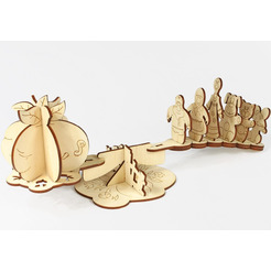 Развивающая игрушка Woody Репка 00129