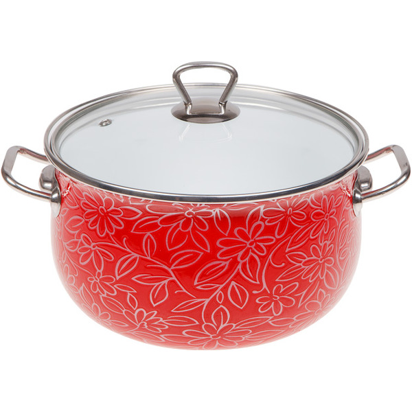 Кастрюля Perfecto Linea Красный шелк 4.8 л (50-759848)