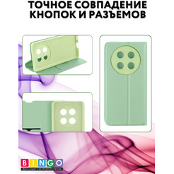 Чехол-книга Bingo Magnetic для HONOR X9c Зеленый