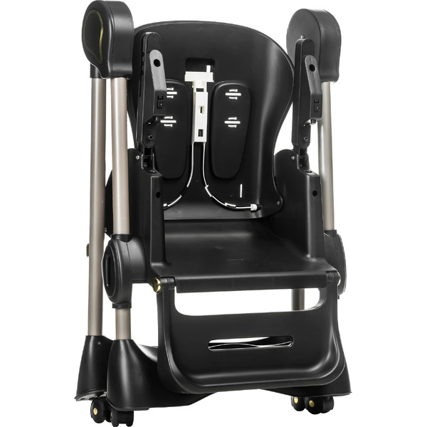 Стульчик для кормления NINO Banny (черный)