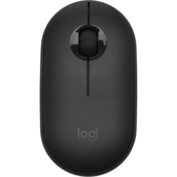 Мышь Logitech Pebble M350 темно-серый (910-005576)