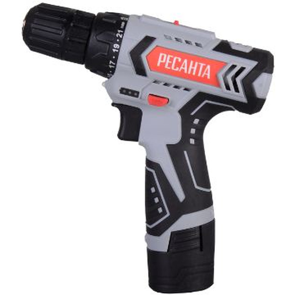 Дрель-шуруповерт Ресанта ДА-12-2Л (75/14/1)