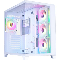 Корпус 1stPlayer MV8-TP MV8-TP-WH-3F7R-W-1F7-W (белый)