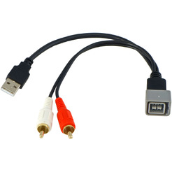 Переходник Incar USB-AUX (Lada Vesta, Nissan)