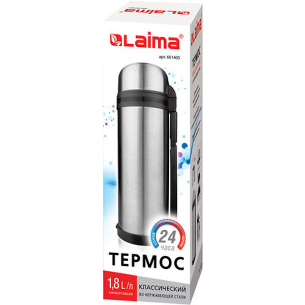 Термос Laima 601405 1.8л (нержавеющая сталь)