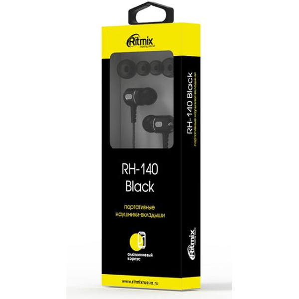 Наушники RITMIX RH-140 (черный)