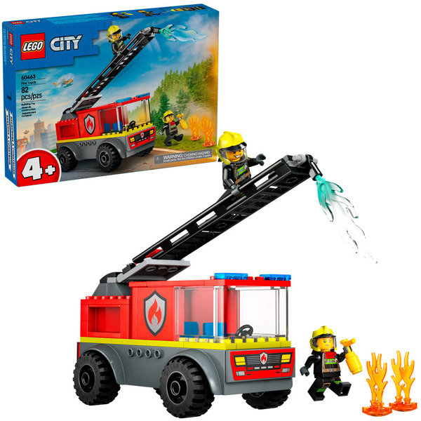 Конструктор LEGO City Пожарная машина с лестницей 60463