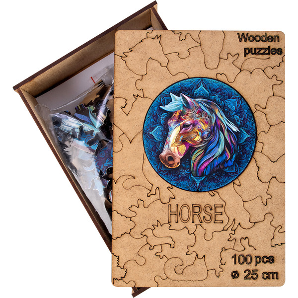 Пазл MASTER WOOD Лошадь SWPH