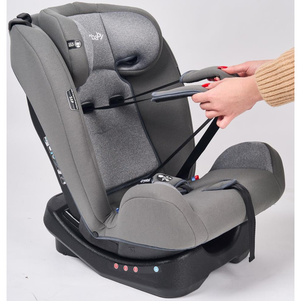 Автокресло VipBaby Crystal (Foggy Grey)