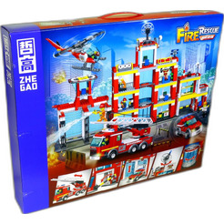 Игрушка конструктор ZHE GAO QL2258