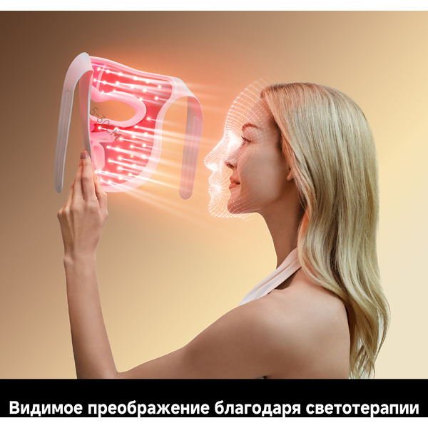 Светодиодная маска для омоложения кожи лица Dreame Chrona Photon Anti-Aging Skincare Mask (AB01A)