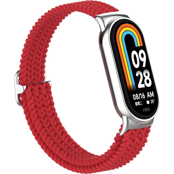 Ремешок Bingo Braided для Xiaomi Mi Band 8 (красный)