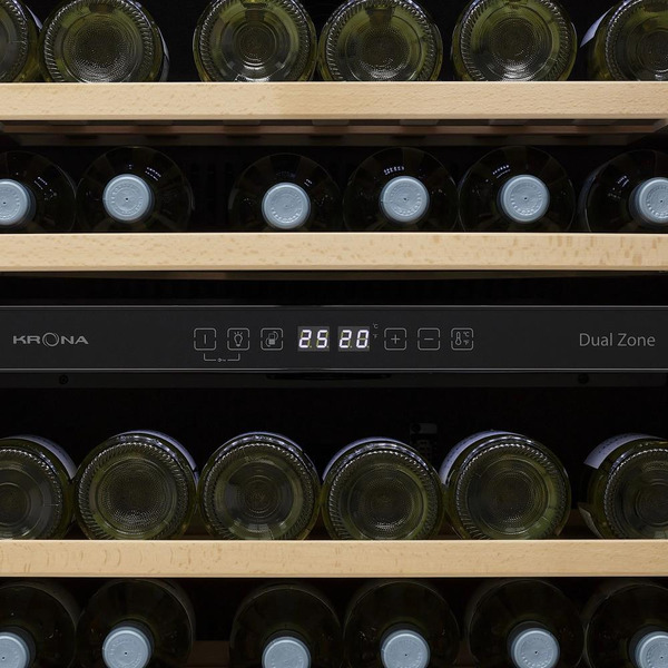 Встраиваемый винный шкаф Krona BADEN 82/46 IX (KRWF006)