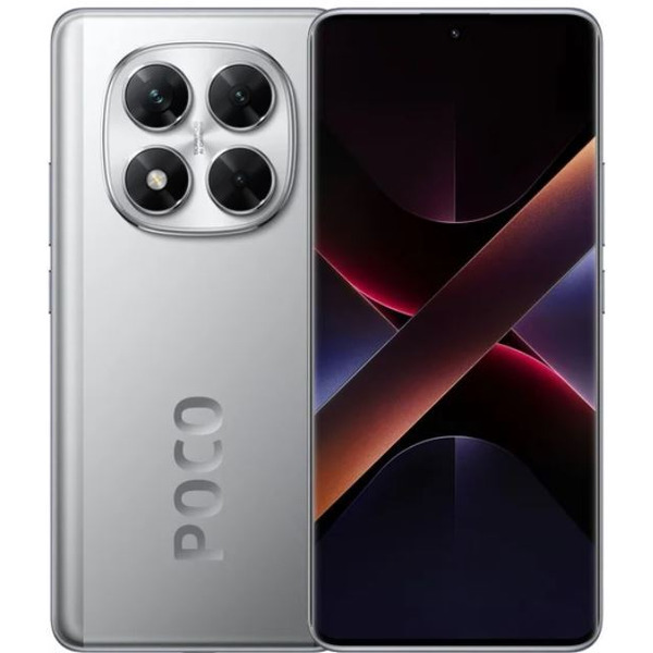 Смартфон POCO X7 8GB/256GB EU (серебристый)