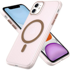 Задняя накладка CASE Translucent Strip Apple iPhone 11 (золотой)